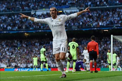 Bale ghi ban Real vs Man City